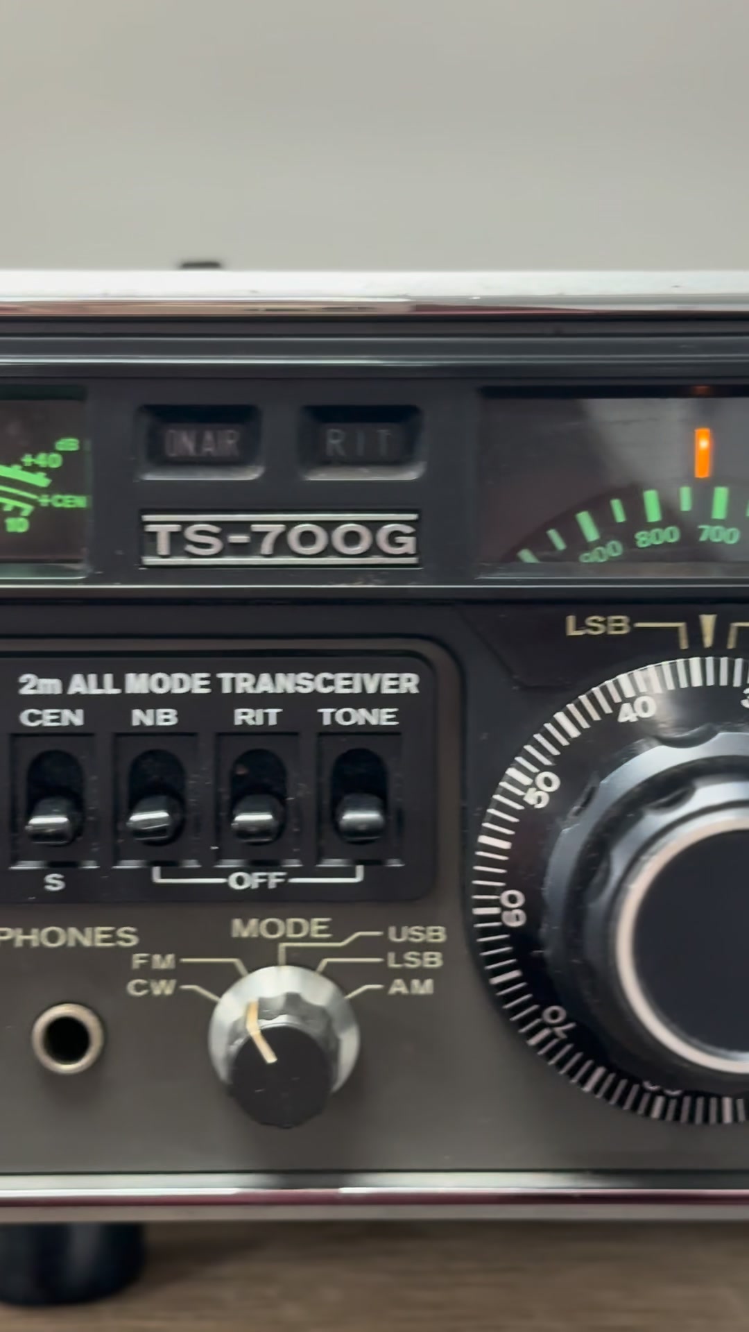 👑 The TRIO TS-700G — a legendary 2-metre powerhouse built in the