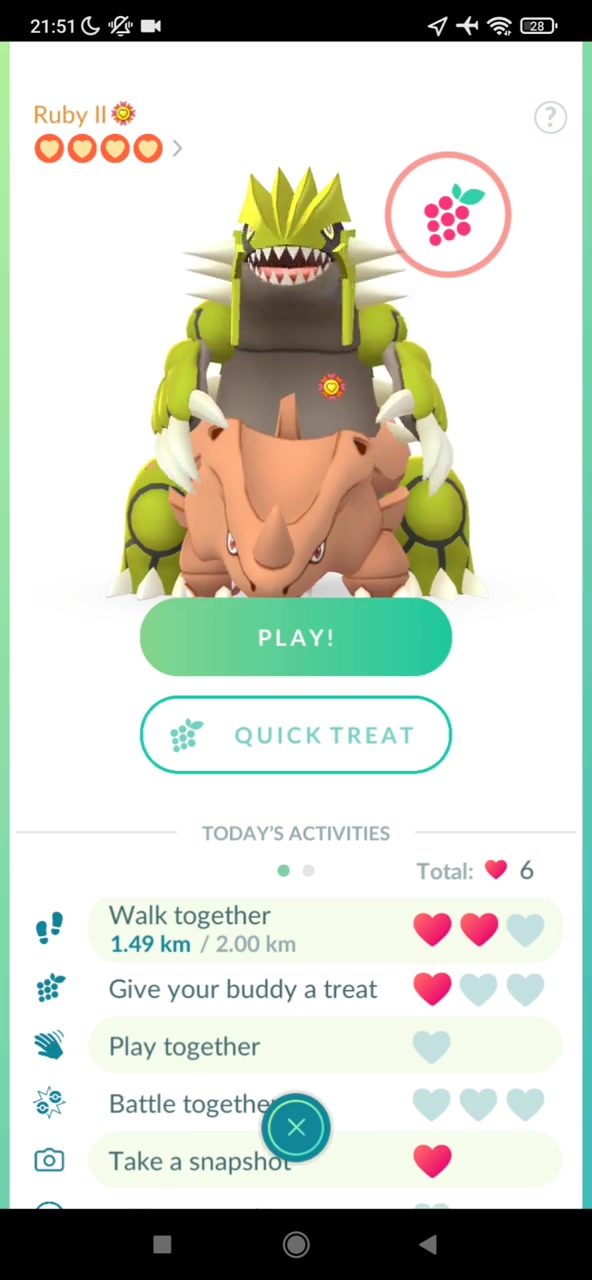Reach Forever Friends status! In this new Friendship level above
