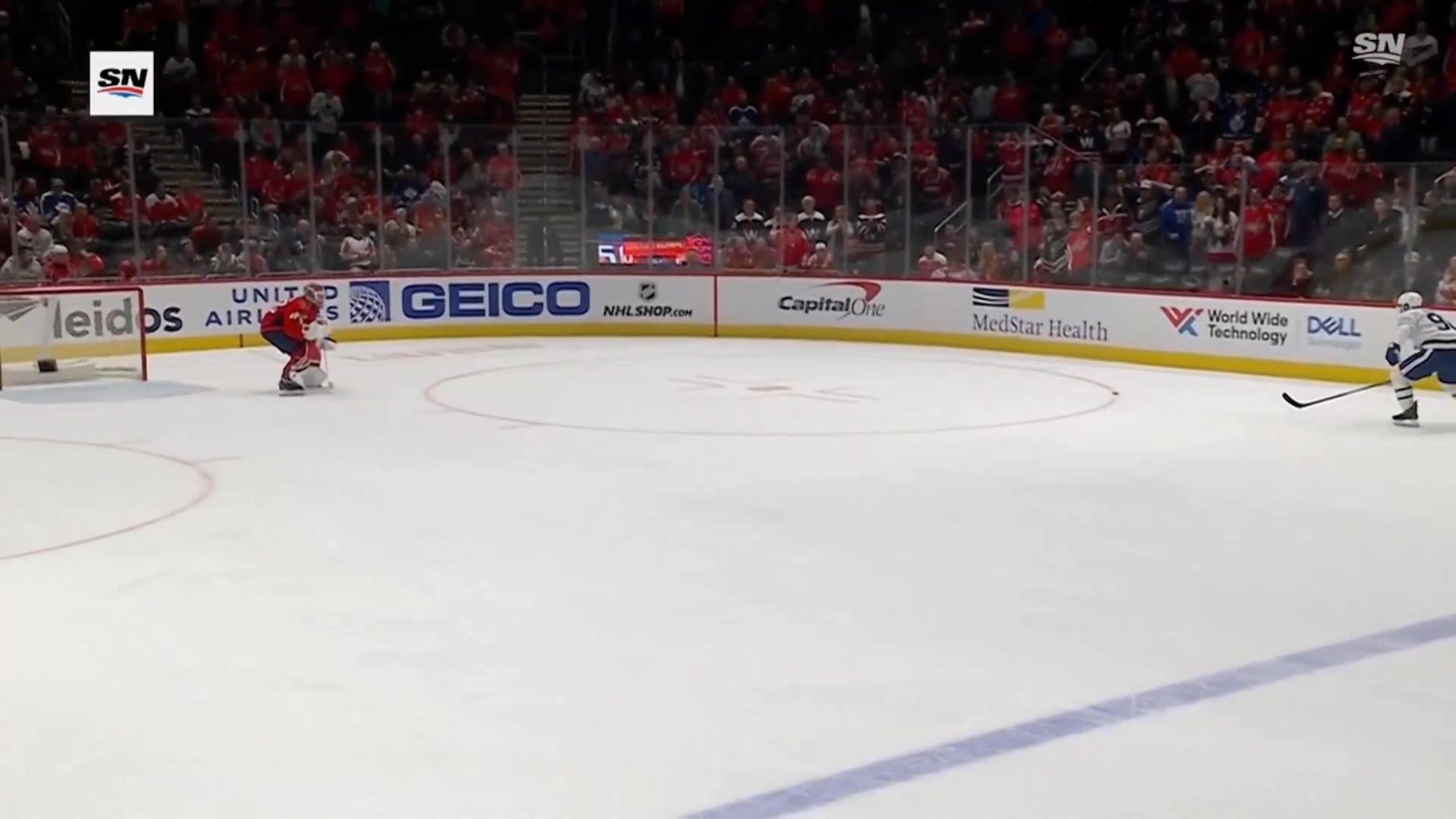 JOHNNY TORONTO OT WINNER vs Capitals courtesy of Joe Bowen and Jim ...