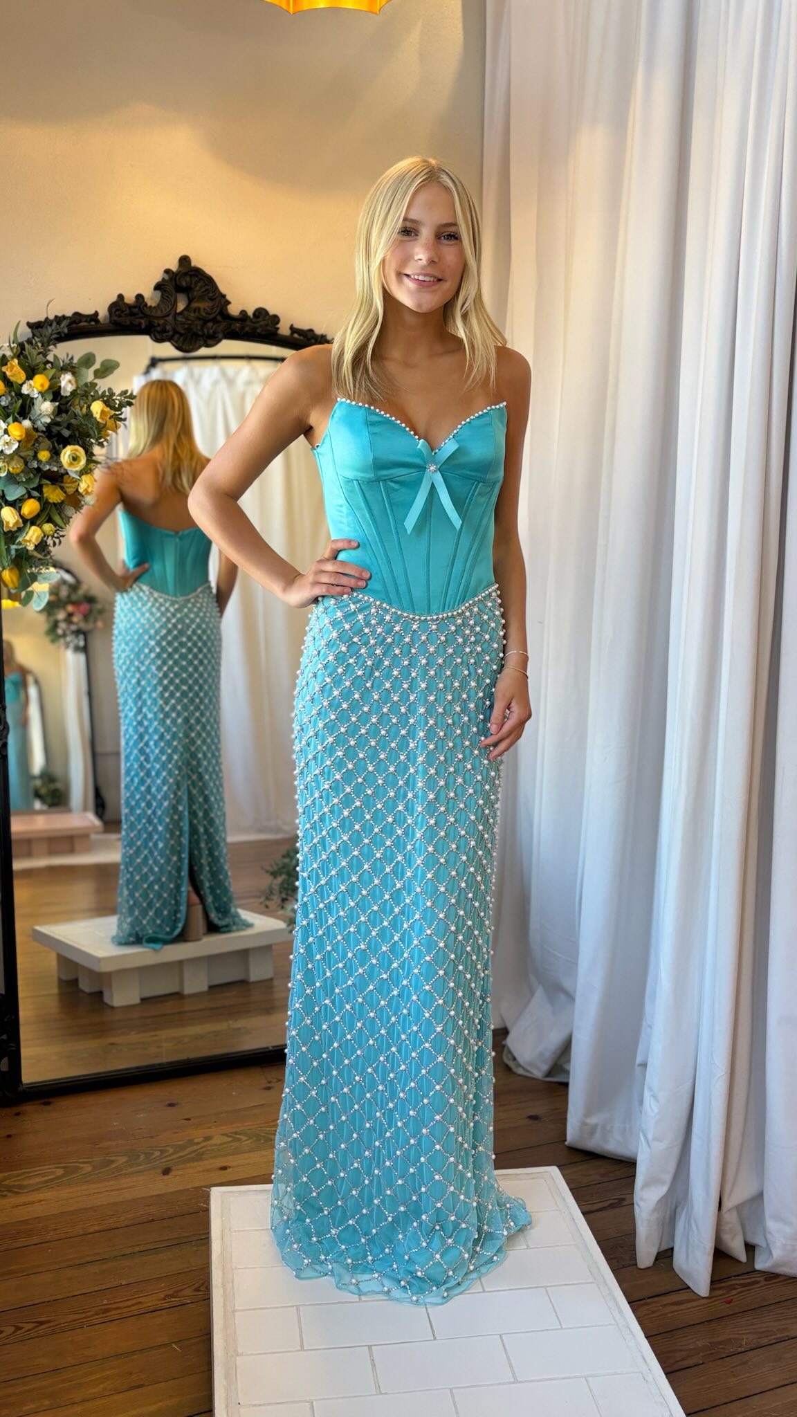 formal dresses newnan ga Your Birth Month Your Dress Pt 3!!!💎🤍, ., ., Which is your favorite?!?!💙✨, Book your appointment with us now to find a dress that is just as unique as you!!!💚, #prettysure #promdresses #promseason June bridals