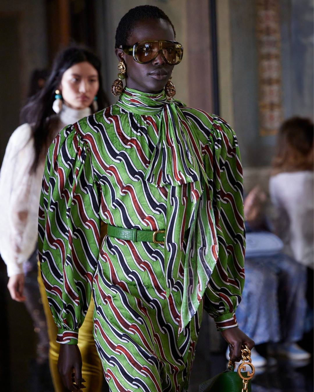 Revealed at the Gucci Archive in Florence and continuing into