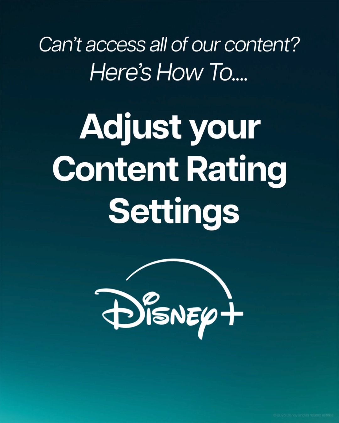 You asked, and we answered! Here's how you can change your Disney+ ...