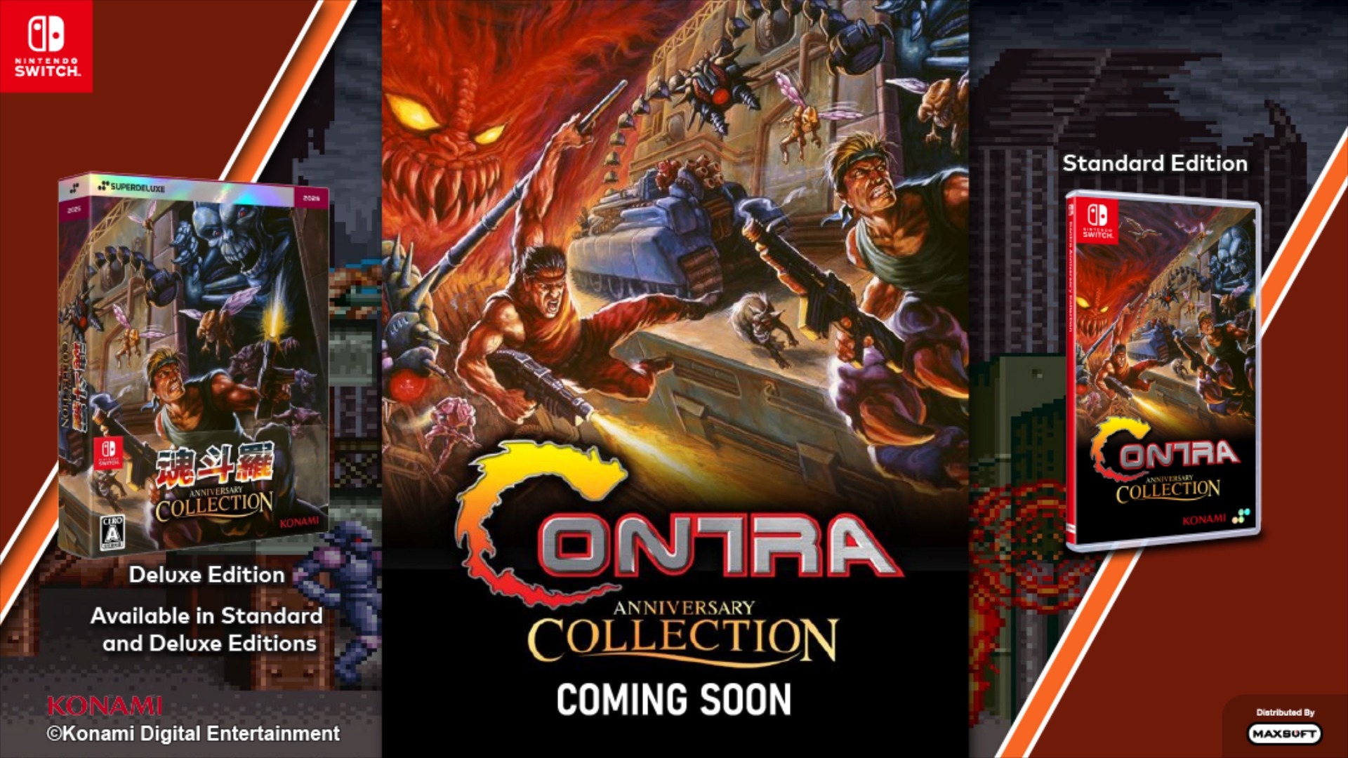 Contra Anniversary Collection Nintendo Switch
