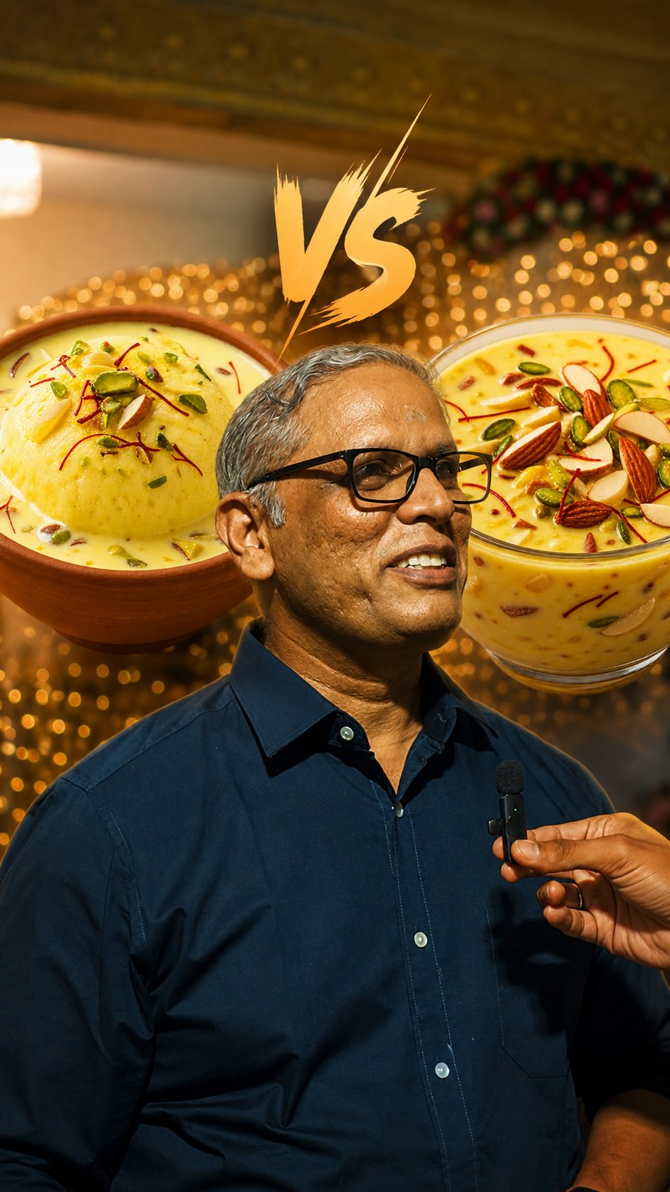 Rasmalai vs Badam Kheer - Which One Wins? 👀 From grand weddings