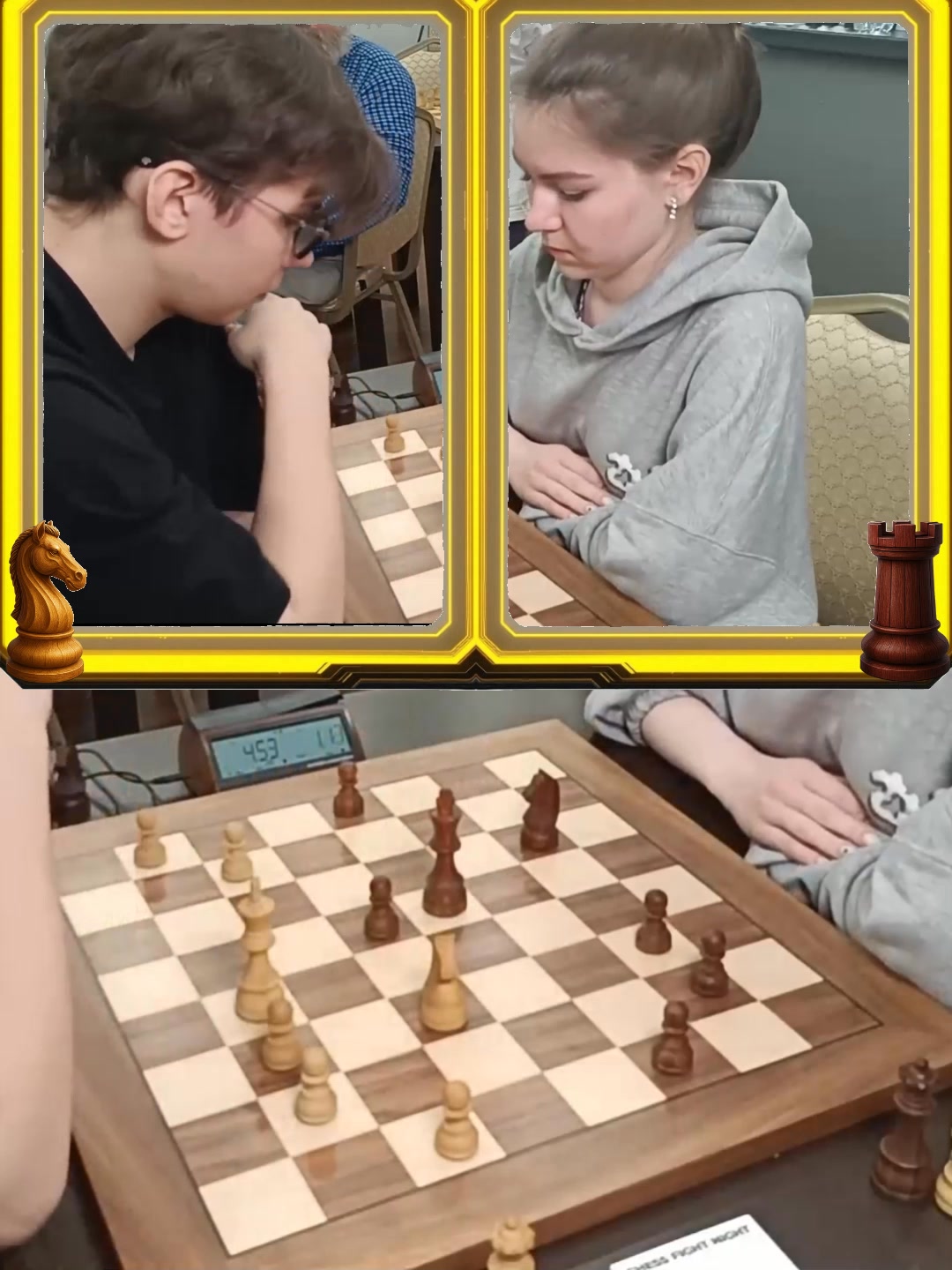 Game on, no backing down #Chess #ChessEndgame #Checkmate #EpicChess # ...