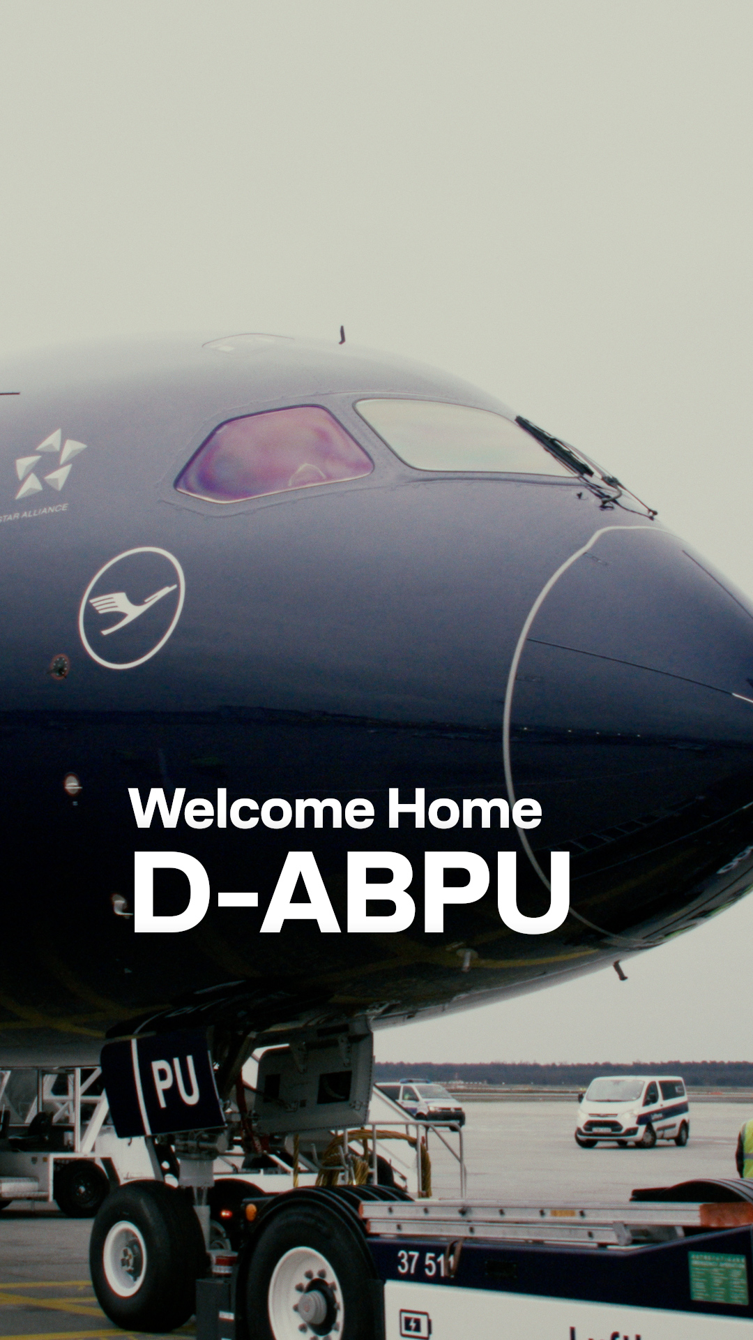 Today, history touched down at Frankfurt Airport. ✨✈️ With the