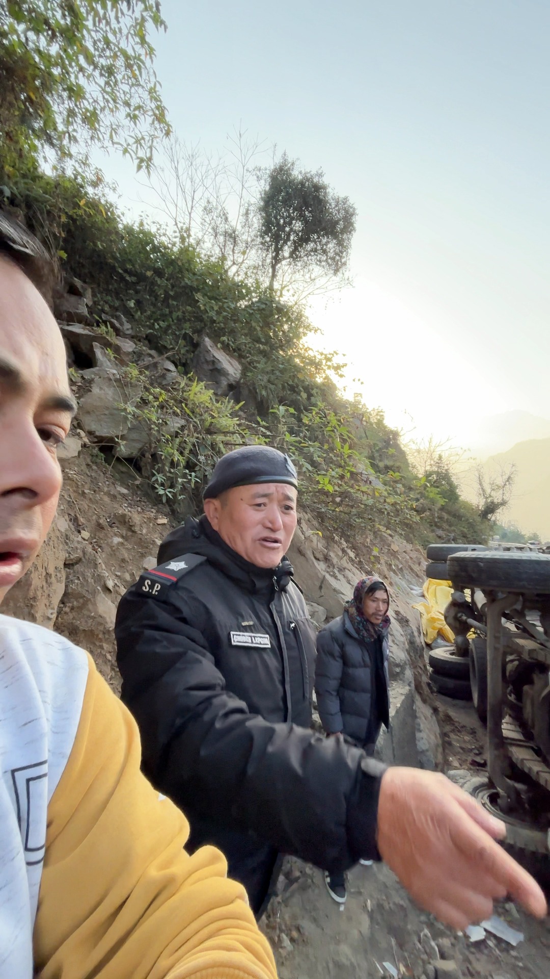 North Sikkim ma truck haru ko beejok over loading lay garda | Pappu ...