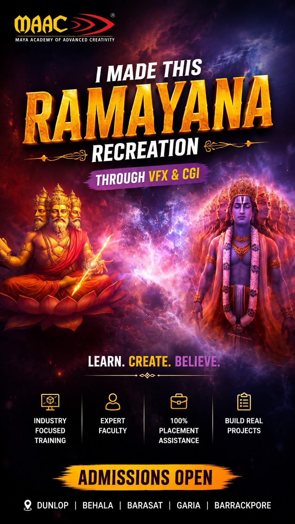 Divine 3D Motion Art: The Tale of Ramayana! 🏹✨ Experience