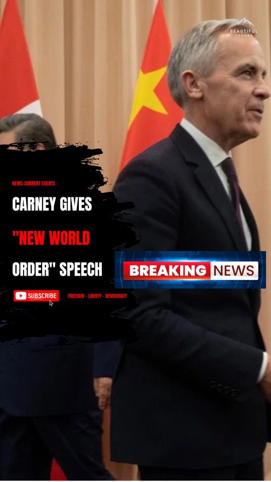 BREAKING - Mark Carney gives a 