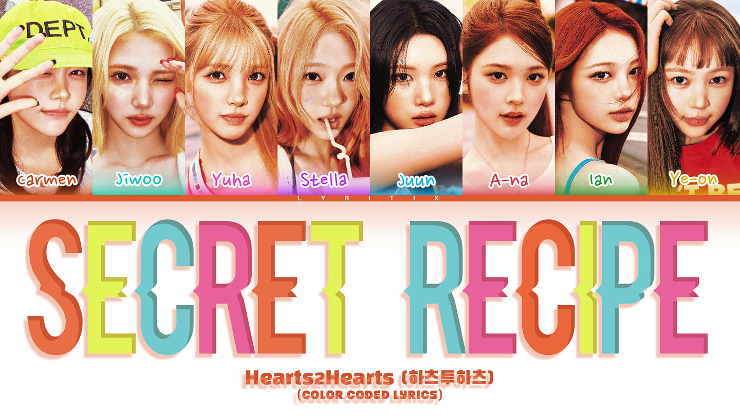 Hearts2Hearts (하츠투하츠) '15-LOVE' (Color Coded Lyrics) #Lyritix