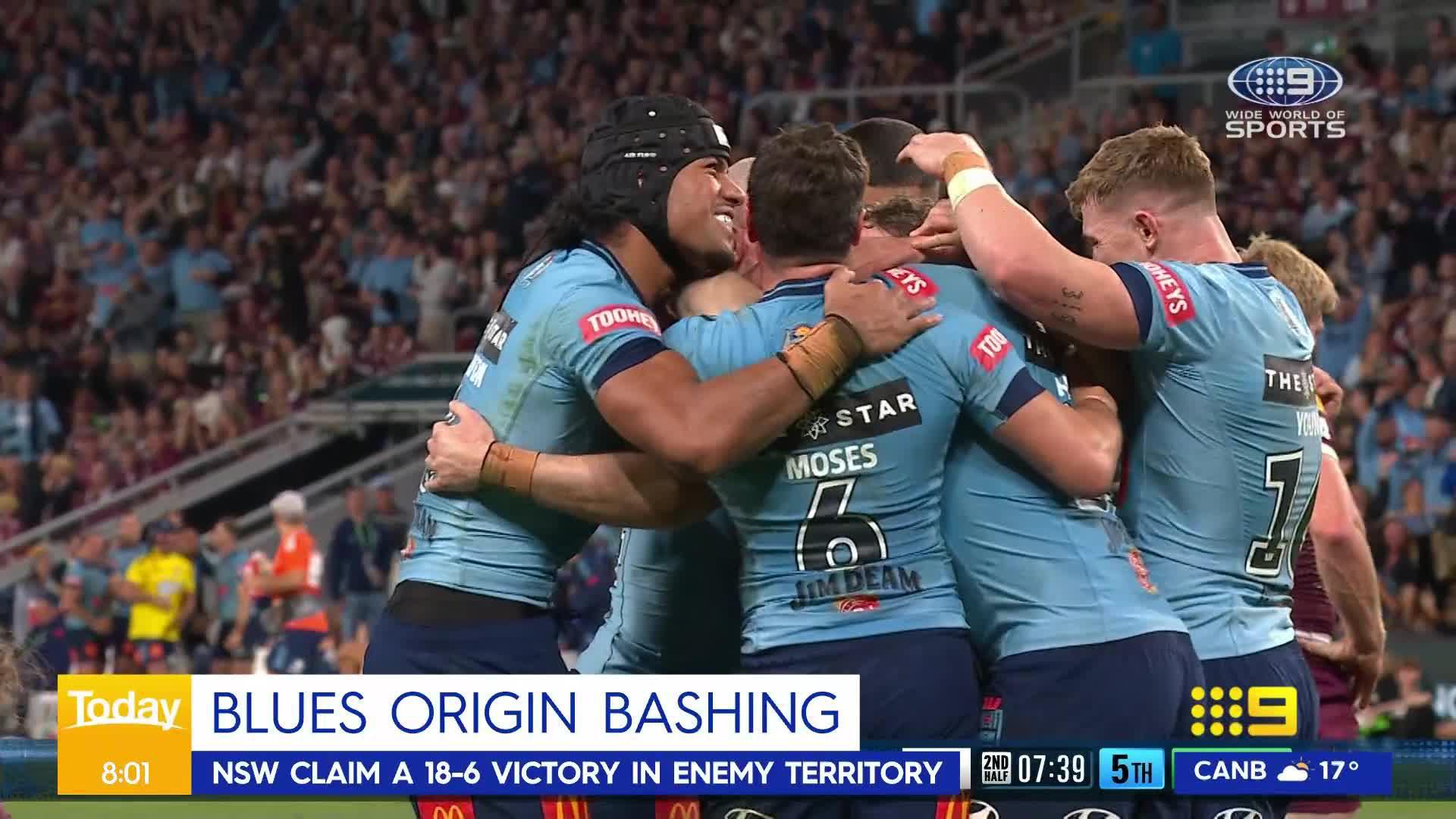 The Blues pulled off a 27-year State of Origin first after securing ...