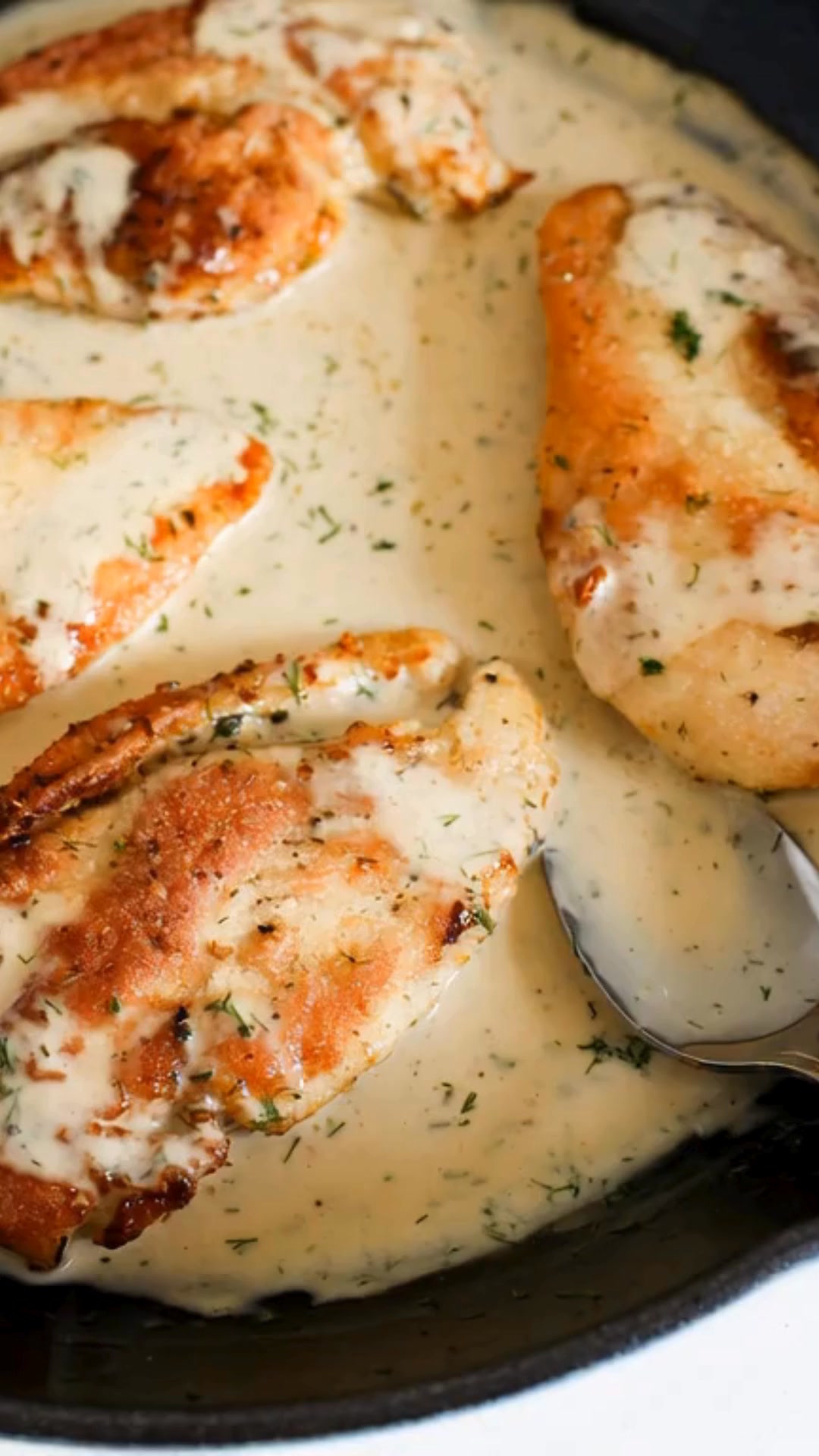 New on the blog! Ranch Chicken combines lightly breaded chicken breasts ...