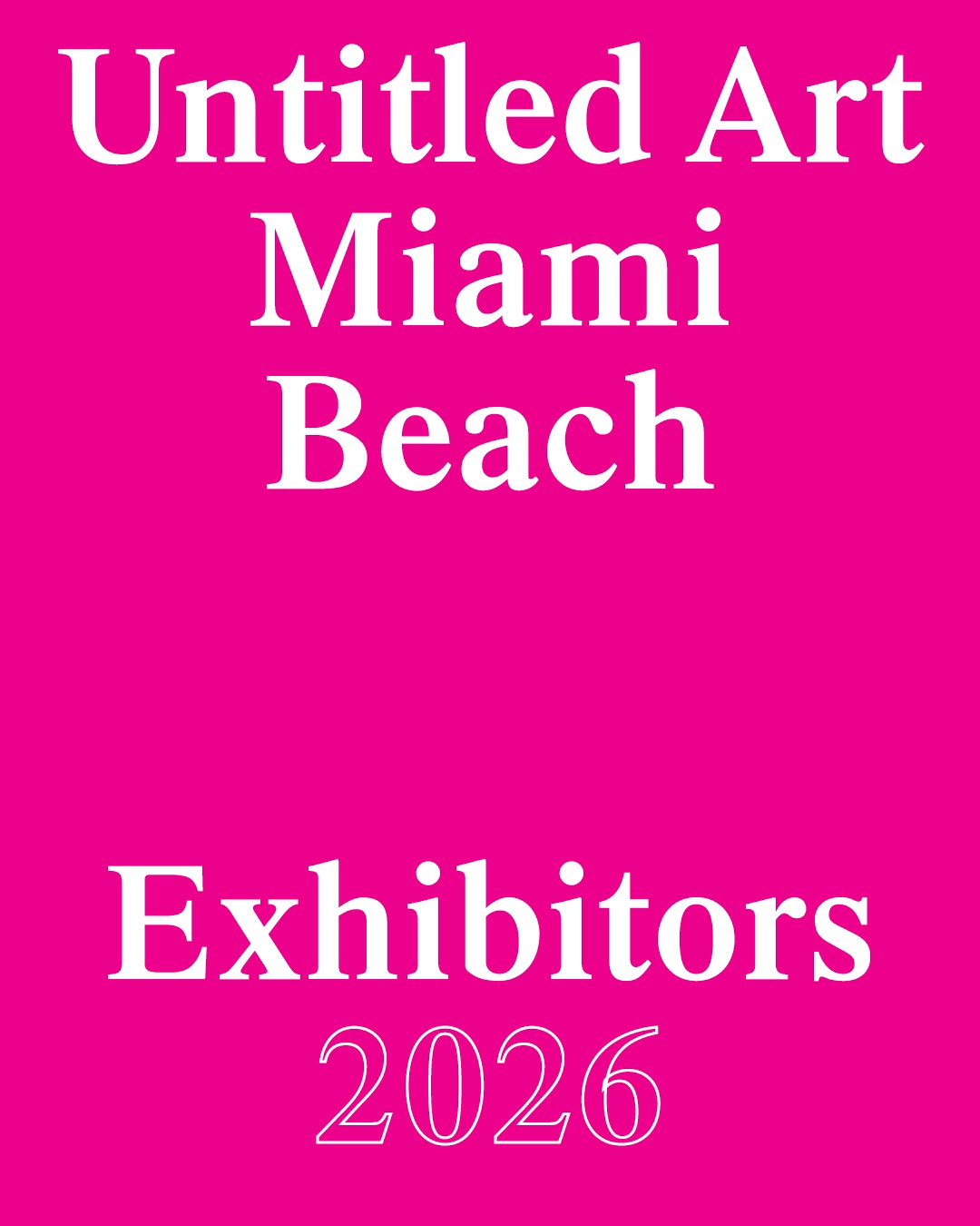 Untitled Art (@Untitledartfairs) • Facebook