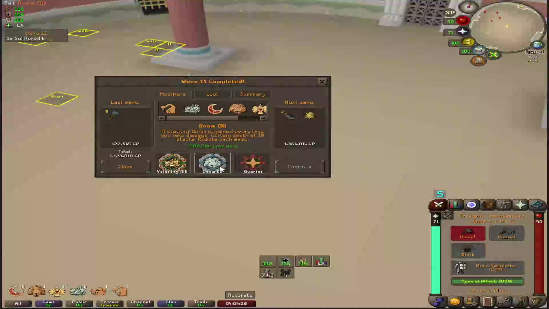 OSRS Community | When you get Sol to 12hp for your first quiver and die ...