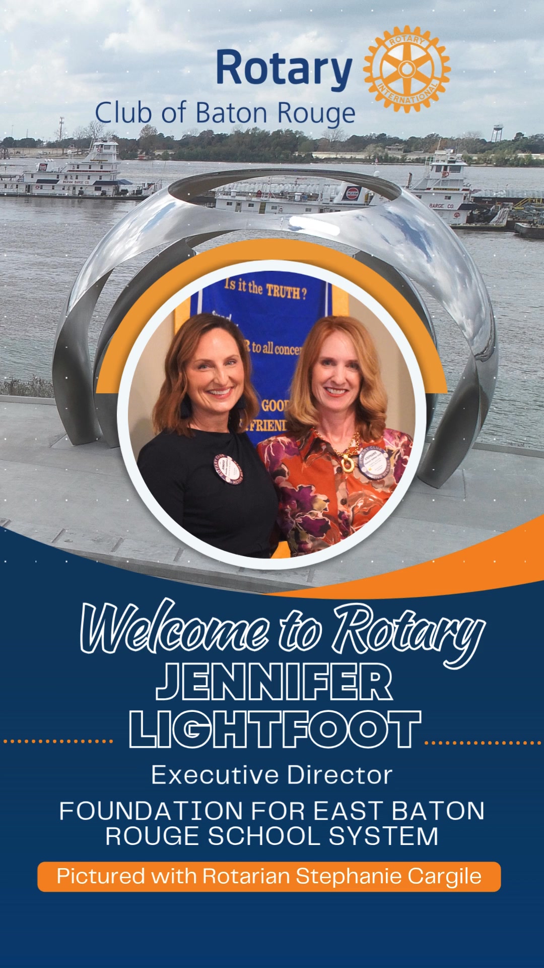 The Rotary Club of Baton Rouge is excited to welcome Jennifer Lighfoot ...