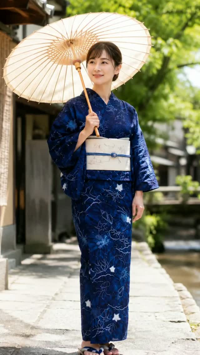 モネの睡蓮をイメージ！大人気浴衣を着てみた✨ 他の投稿はこちらから