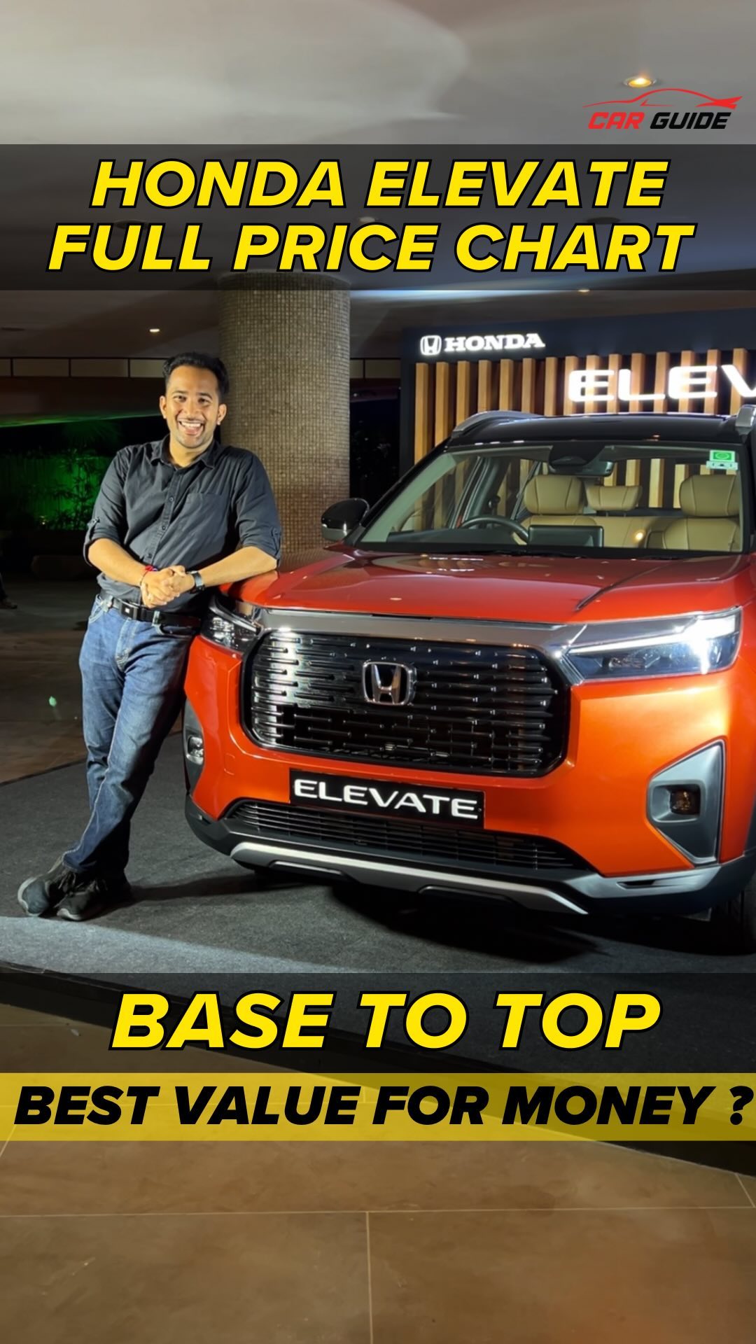 Honda Elevate SUV features and pricing