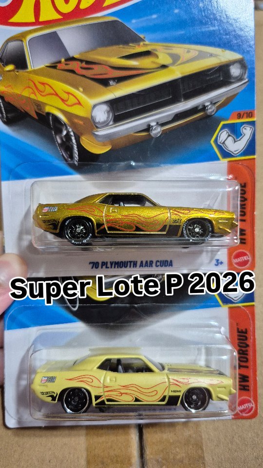 Hot wheels Plymouth AAR Cuda Super Treasure Hunt (STH) case P 2026