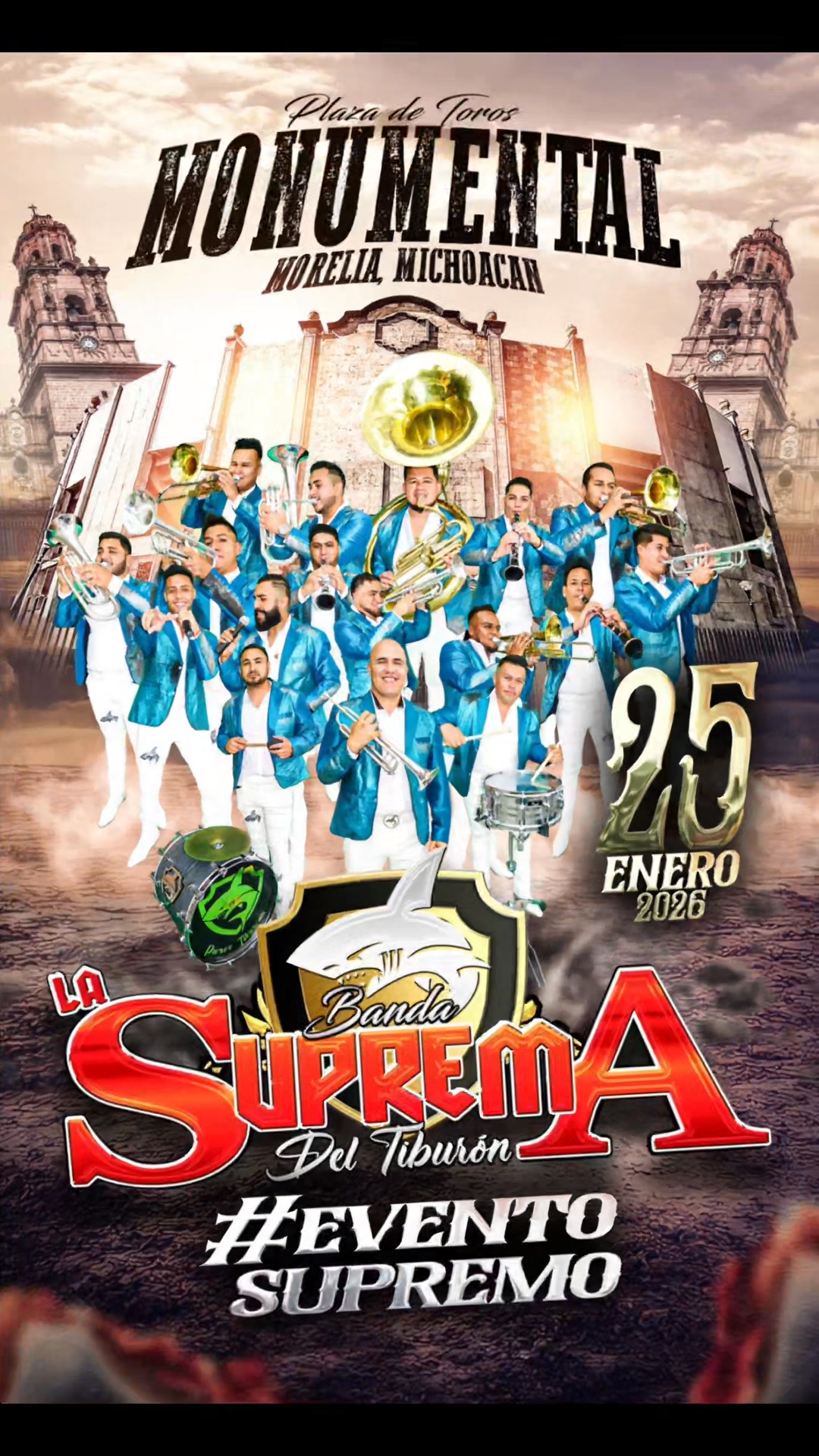 Lo que se viene el próximo 2️⃣5️⃣ de enero a la Monumental de Morelia ...