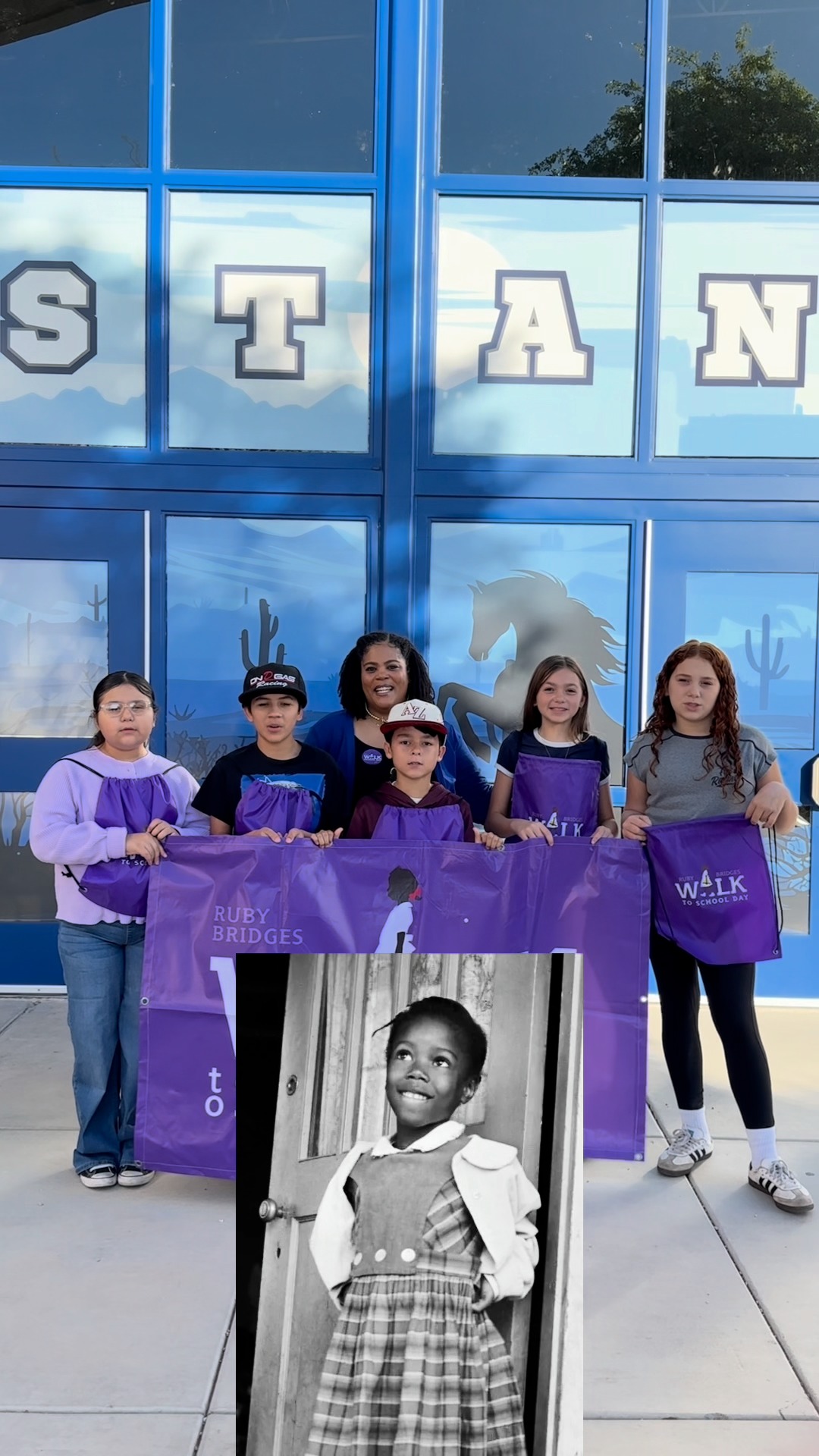 This morning, Magma Ranch Elementary students and staff proudly took ...
