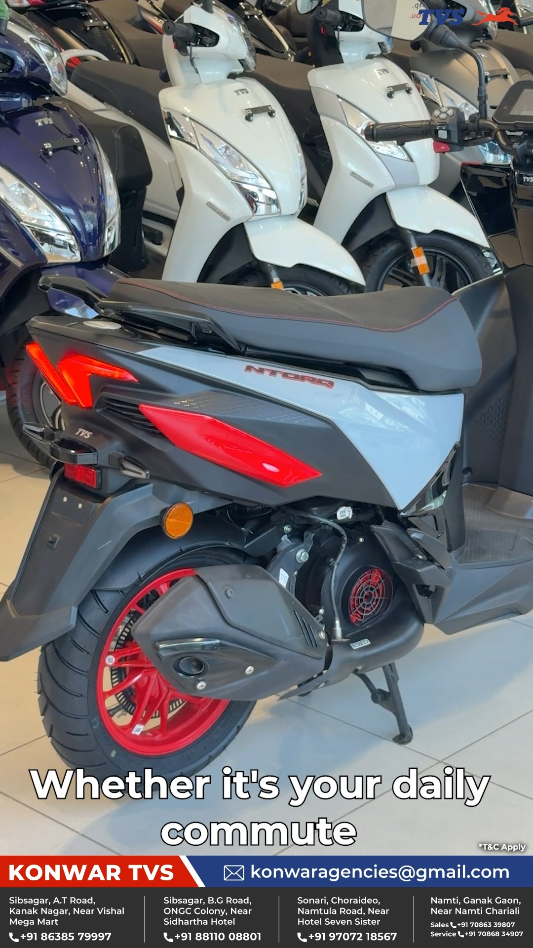 Konwar - Embrace Freedom and Connectivity with TVS Jupiter ZX