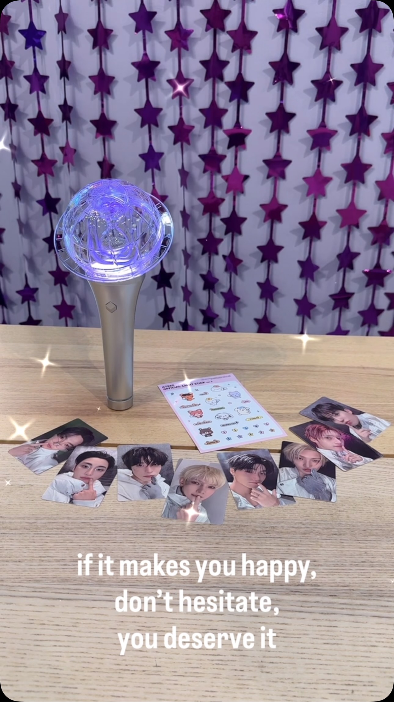 Don't hesitate! Grab that lightstick ✨🫰🙂‍↕️ 📍Kpop Nara