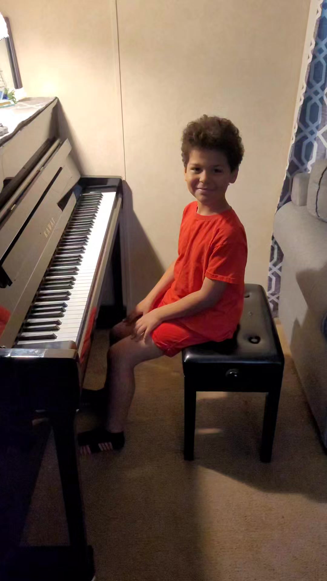 This afternoon, I had a practice session with Charlie as we began ...