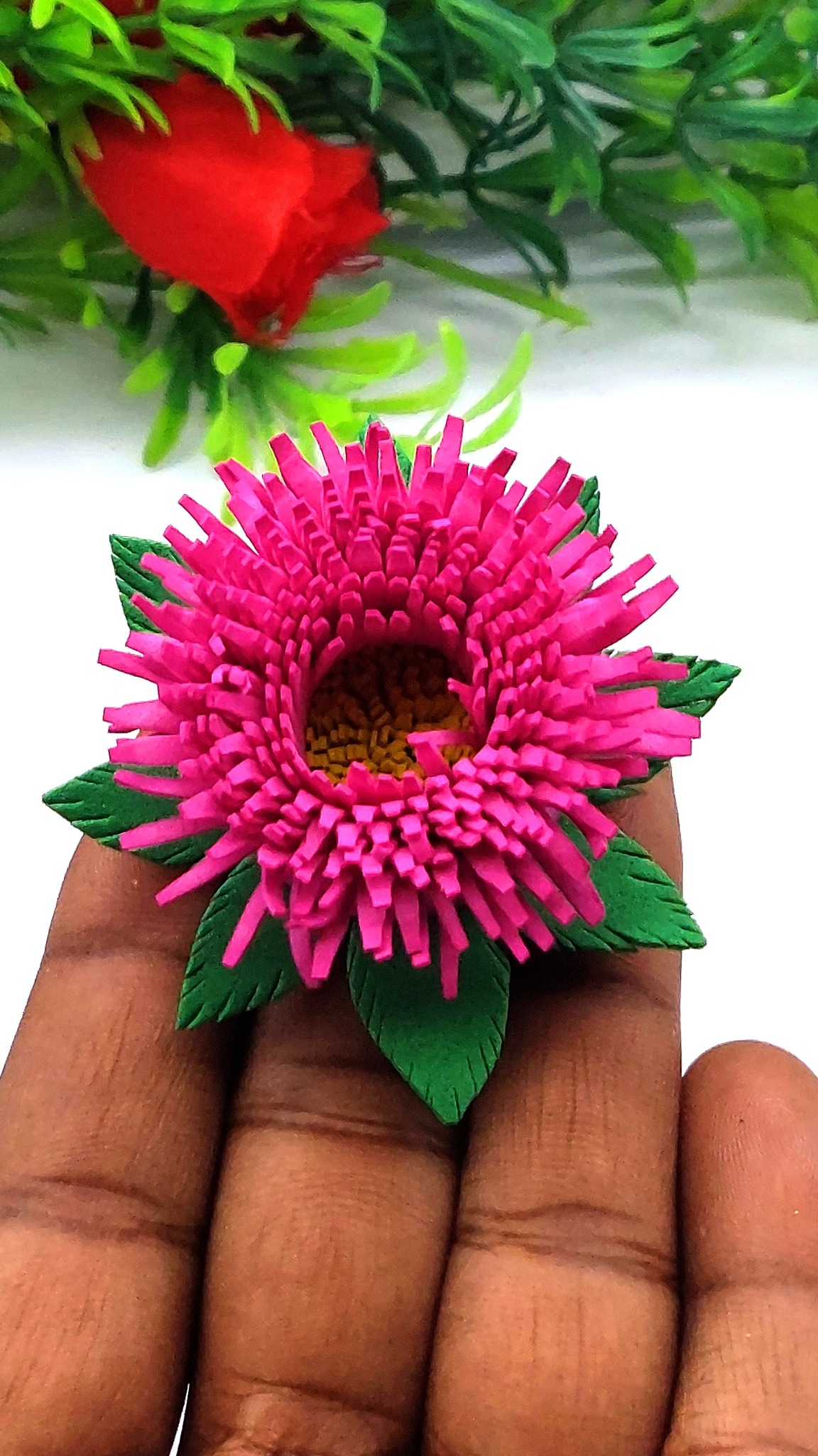 How to Make Paper Flower for DIY home decoration crafts. In this calm ...
