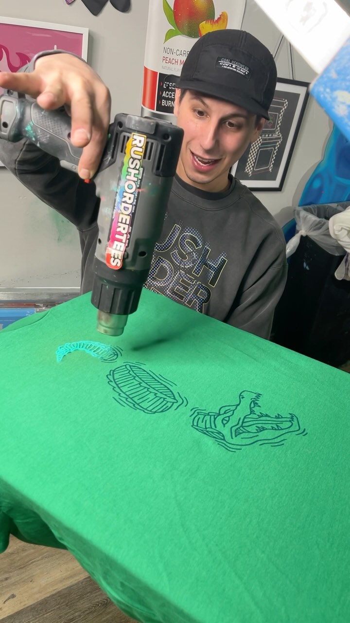 The green on green puff ink is seriously amazing! 🤩 What do you guys ...