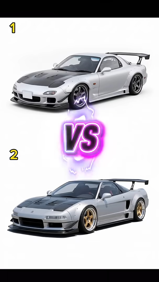 FD_RX7_vs_NSX_Type_R_ | Modern Cars | Facebook