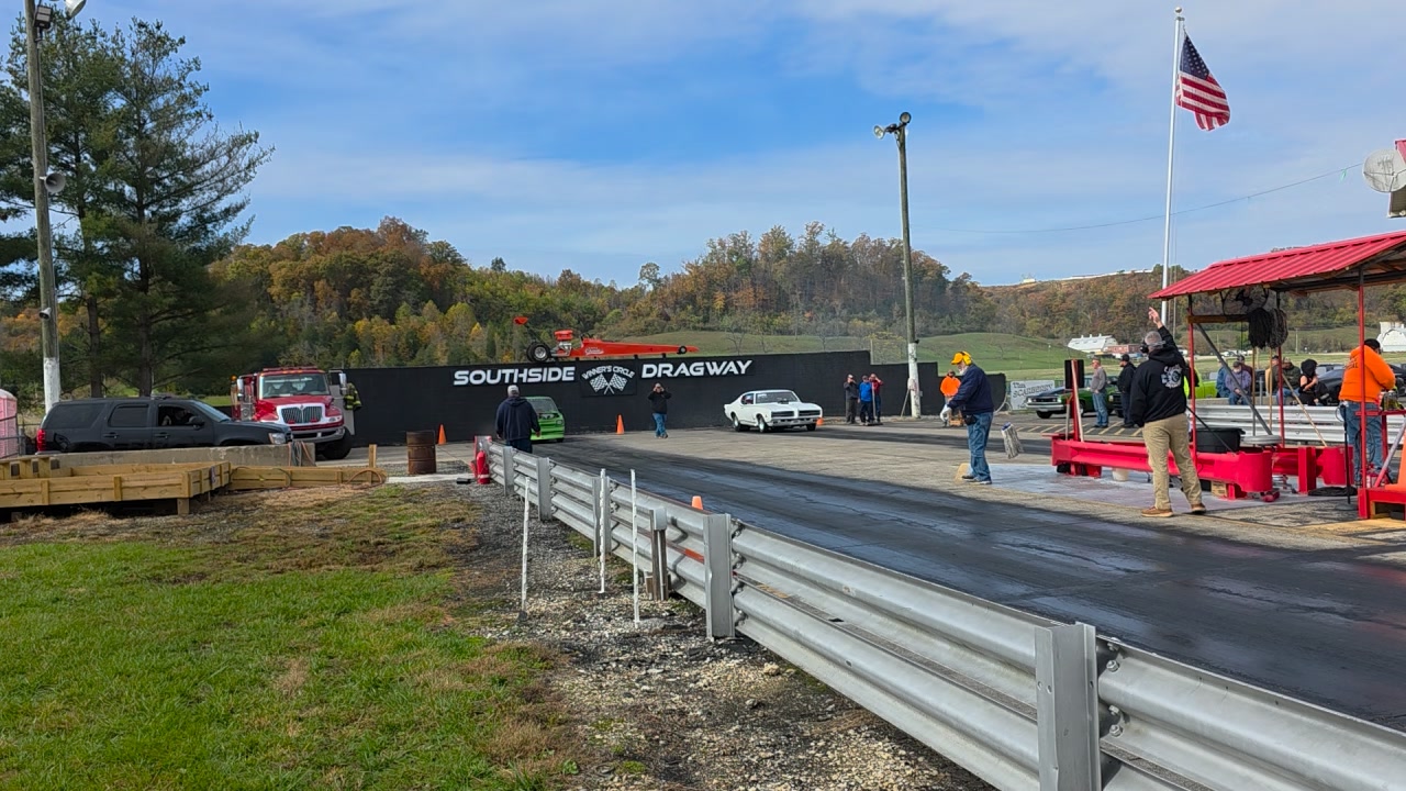 Southside Dragway W.v 11/1 #dragracing #burnouts The Green Dragon ...
