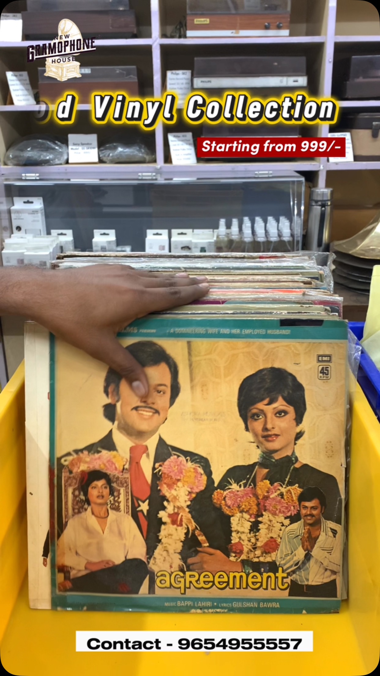 🎶 Bollywood Vinyl Records — Starting at Just ₹999/-! 🎶 Bring