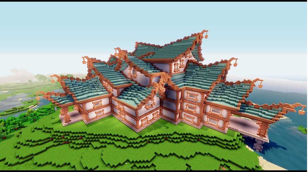 Chinese House Minecraft Map EPIC Chinese Village Transformation!