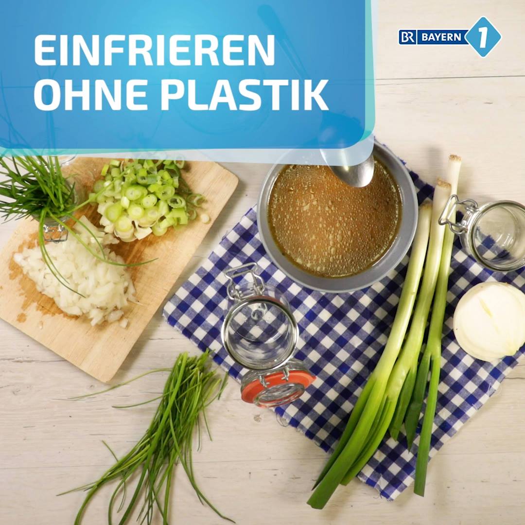 Umweltfreundlich und trotzdem praktisch: So einfach können Sie auf Zipperbeutel und Co. verzichten 🌍👍 | BAYERN 1
