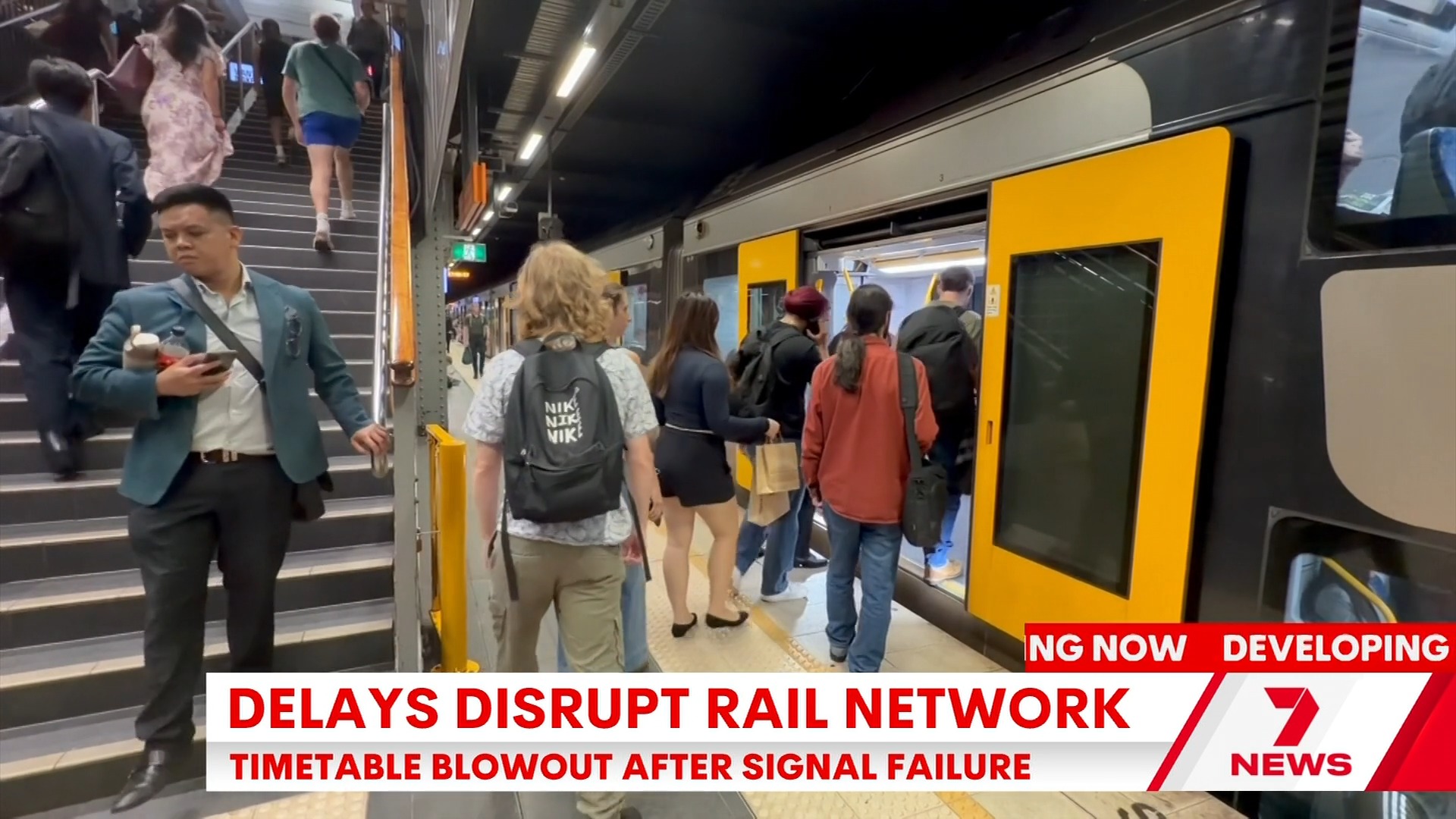 Sydney's rail network experienced widespread disruptions throughout the ...