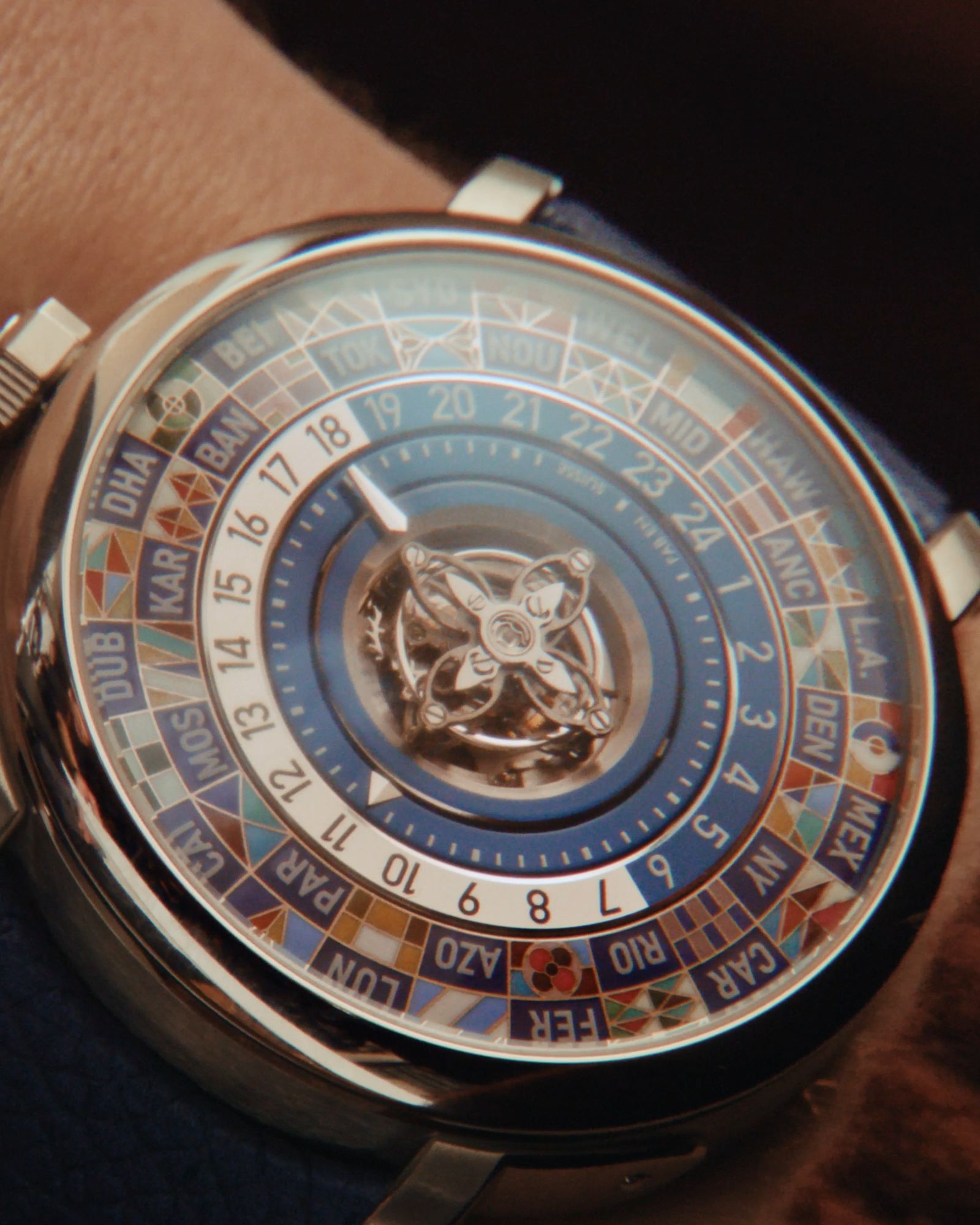 Louis Vuitton updates its emblematic Escale Worldtime complication with ...