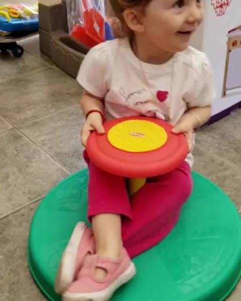 Cefa Toys Gira Gira Playskool – Tourniquet Enfant 360° | Développe La Motricité Et L'équilibre Dès 18 Mois, Supporte 19 Kg