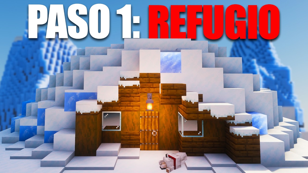 Sobreviví al Invierno Más Realista de Minecraft... | ZOZO En Español ...
