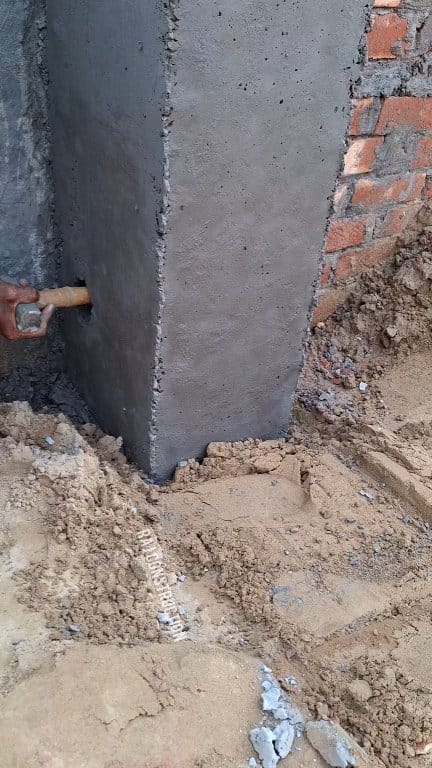How to place pipe inserts in a column,कॉलम में पाइप डालने की जगह कैसे ...