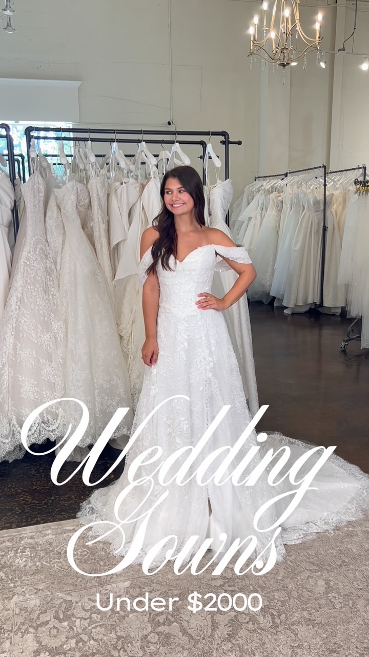 bridesmaid dresses in shreveport Beautiful gowns for a steal? YES PLEASE🤩🤍 All of these stunning gowns are under $2000! Which would you say yes to?, #weddingdress #bridalgown #bridetobe #2027bride #wedding Color:Nude/Mint