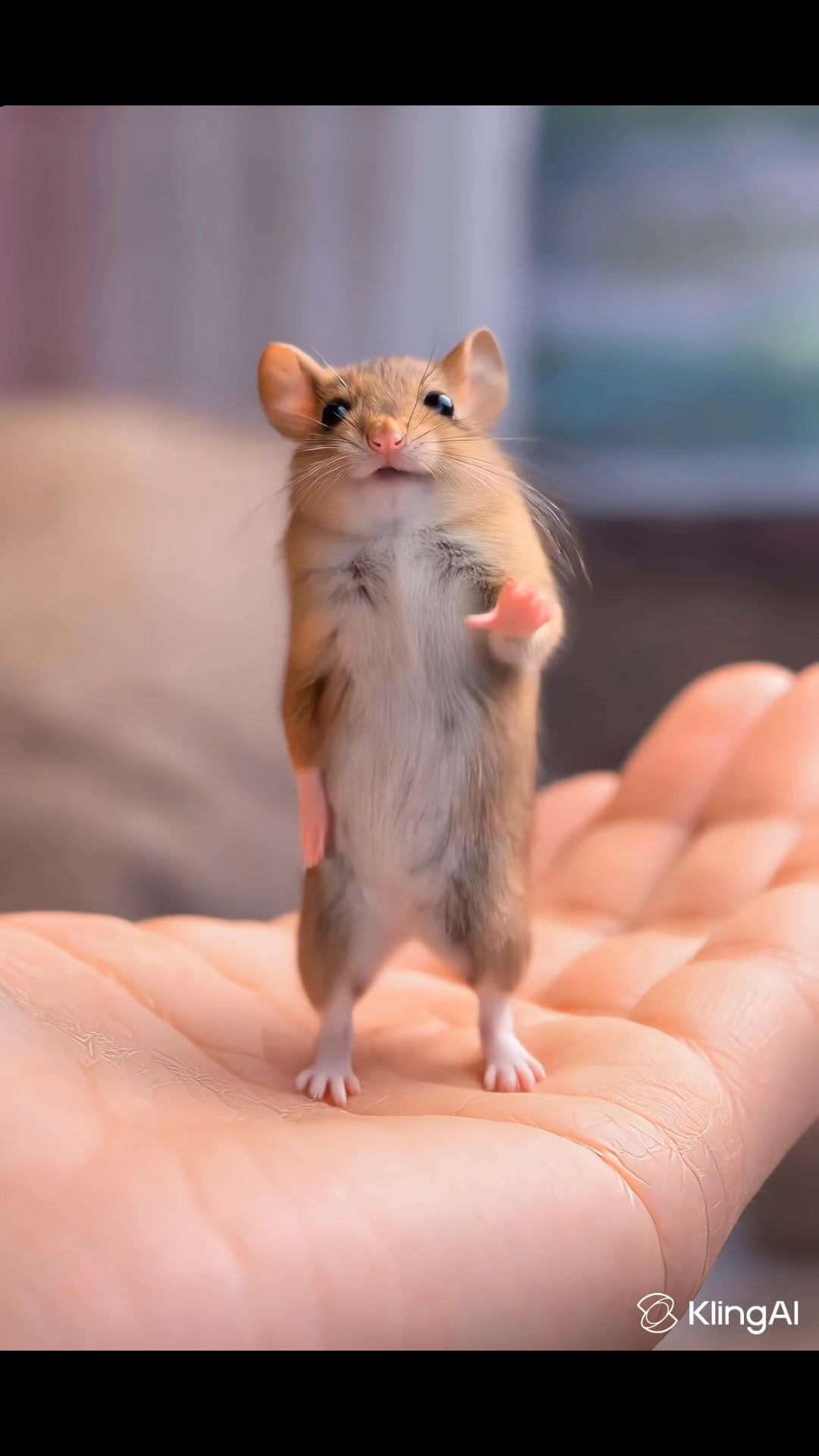 The kissing mouse, short but sweet | The Mouse family that live by