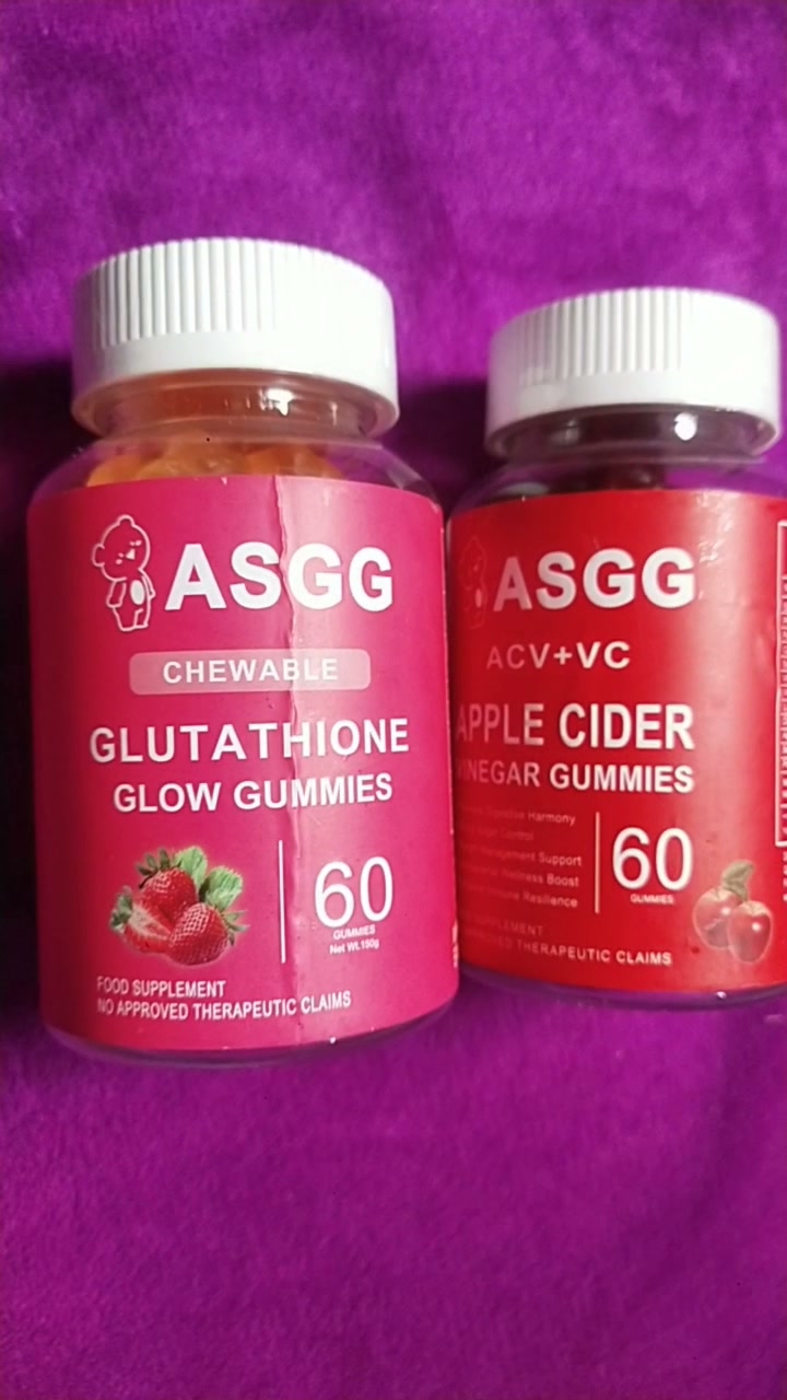 asgg glutathione Gummies that are easy to add to your daily routine! 💕✨ Showing you my Glow Gummies and Apple Cider Vinegar Gummies. 🍓🍎 Chewable, convenient, and perfect for those who prefer gummies Why a Reconstituted Peptide 3ml/10ml:10 x 10ml (100ml) Skin care Products online in india