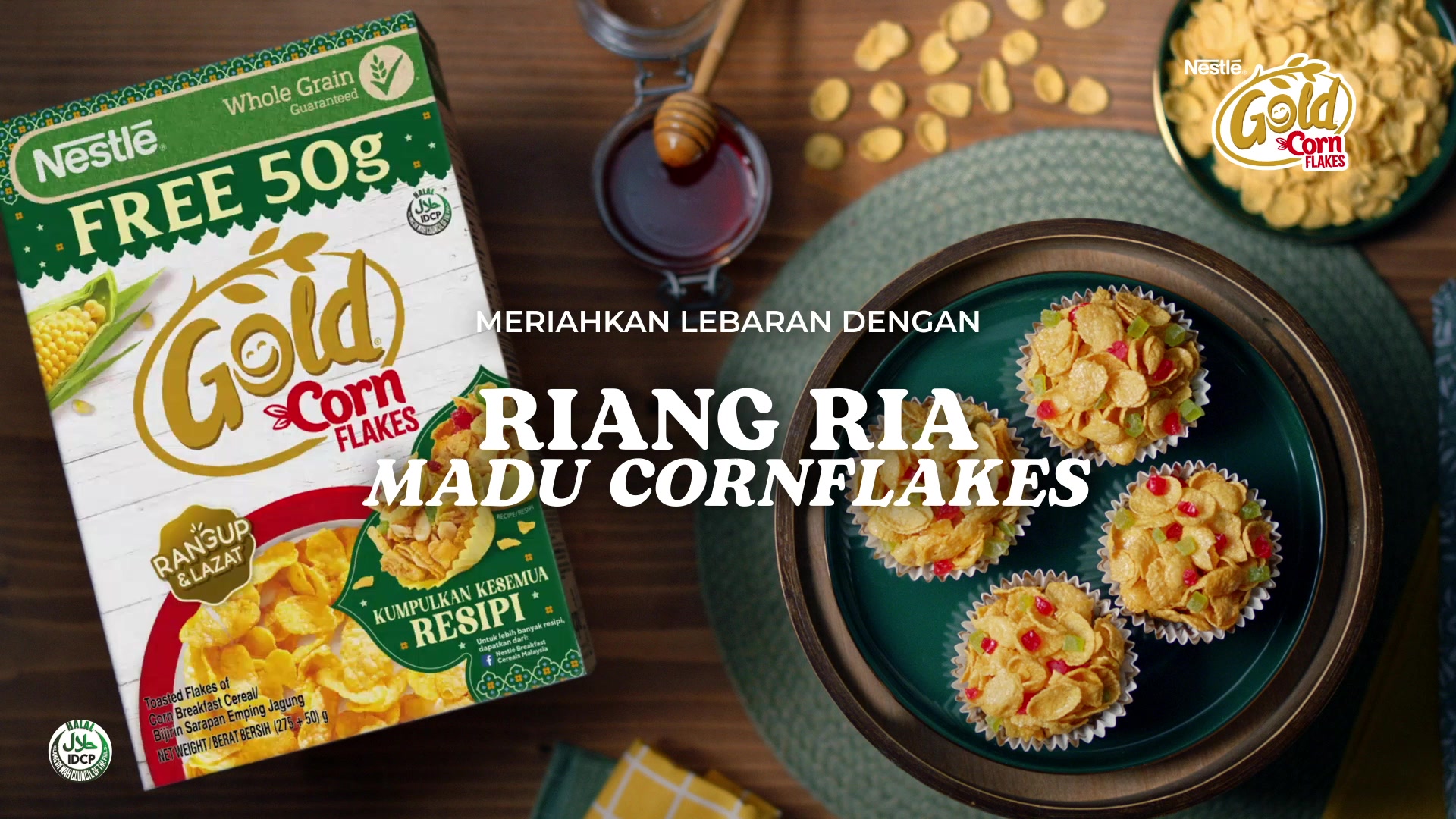 Riang Raya Rangup Bersama | Riang Ria Madu Cornflakes wajib ada untuk ...