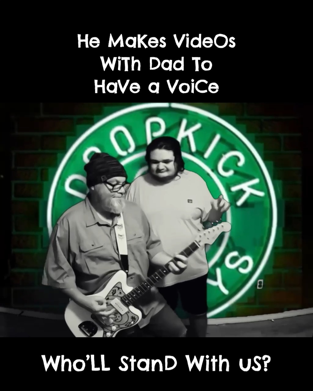 Who’ll Stand With Us – Dropkick Murphys Cover! Micah and his dad, Danny ...