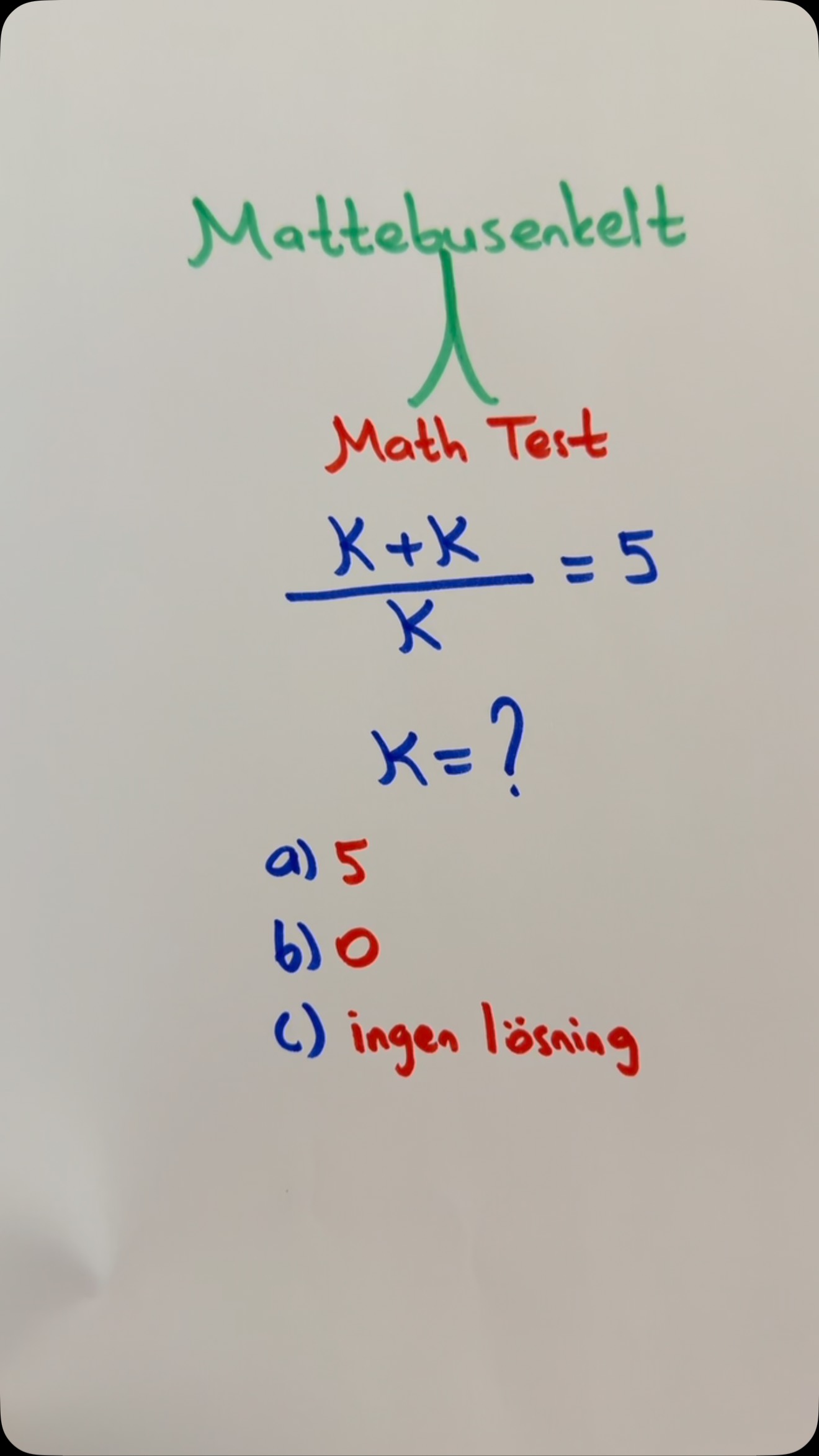 Matte överallt!! Om du tycker att matematik är svårt, följ mig ! Tusen ...