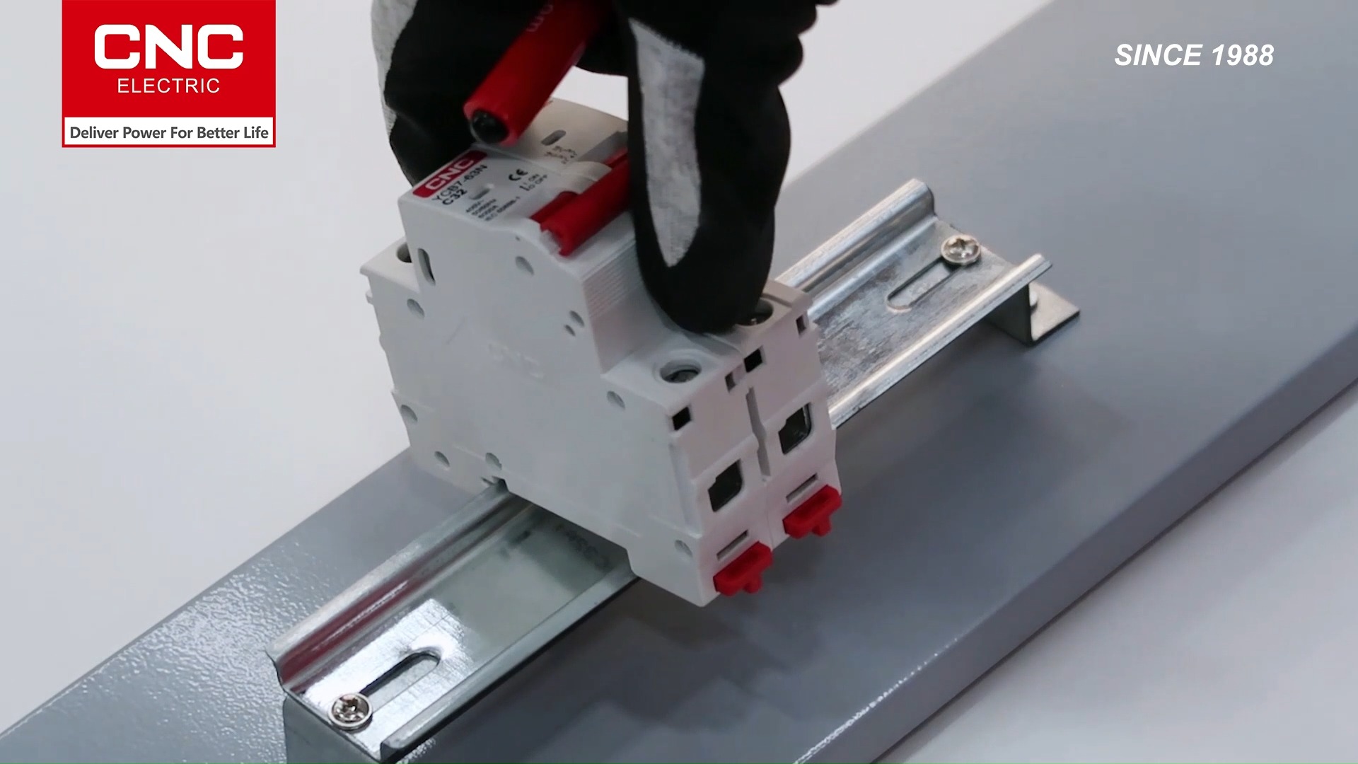 Having trouble with DIN rail installation? Here's a quick tip!#MCB # ...