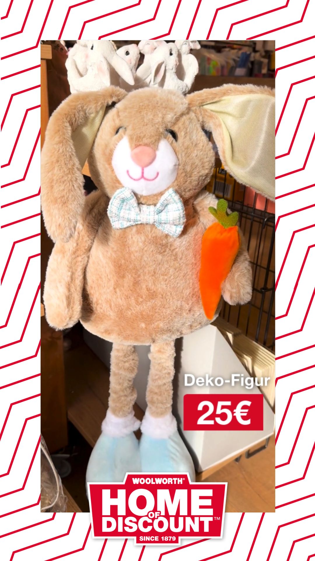 🐰 Osterglam für dein Zuhause ✨, Von vintage Hasen bis moderne Blumenarrangements - diese Deko lässt dein Osternest strahlen!, Deko-Hänger 3,50 € | Deko-Figur 25 €