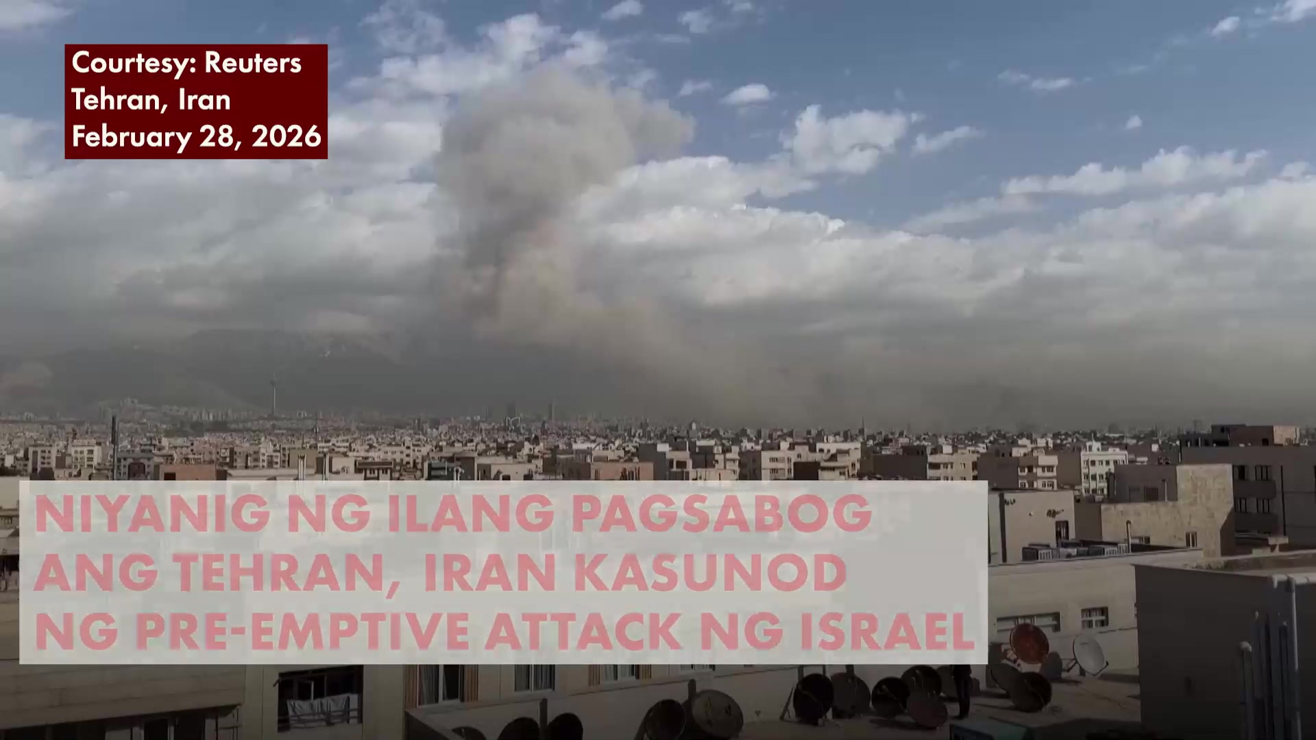 News5 - PRE-EMPTIVE ATTACK NG ISRAEL VS IRAN Nakaranas ng... | Facebook