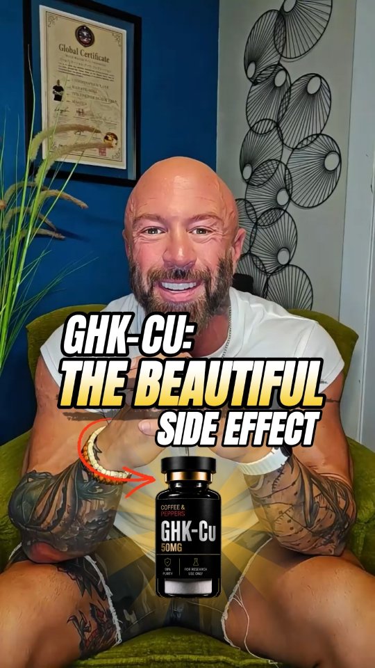 side effect of ghk cu I started researching GHK-Cu because recovery., My skin decided to join the conversation✨, GHK-Cu is a naturally occurring copper-binding peptide studied for its involvement in:, ✅ Fibroblast Size:120 Tablets top 10 peptides MIC+B12 | ReadyRx