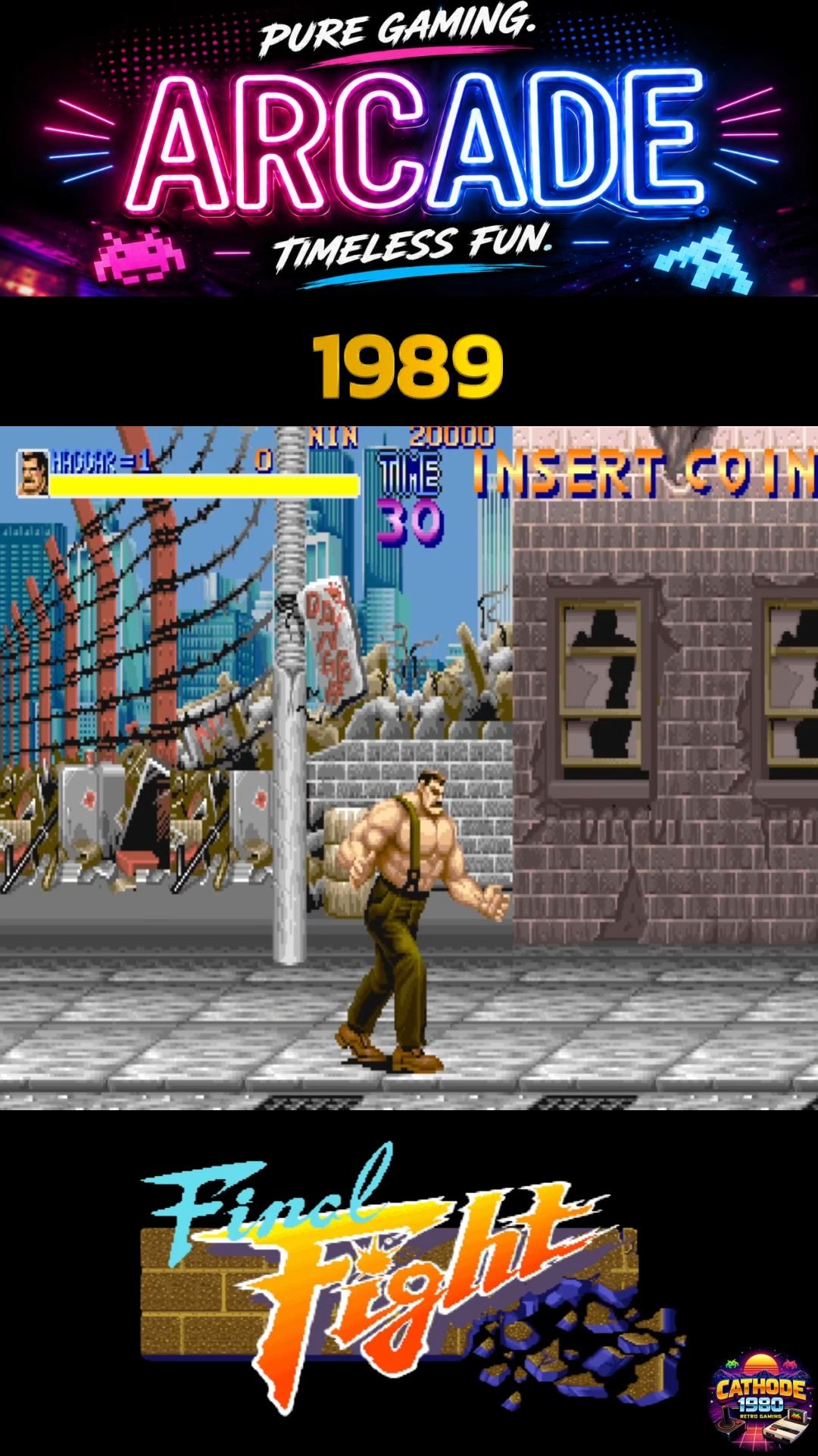 Final Fight | Arcade | 1990 #videogames #gaming #RetroGaming